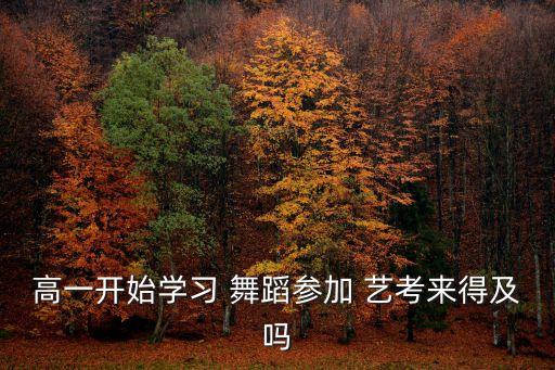 学一年可以舞蹈艺考吗,舞蹈专业对学生有什么影响?