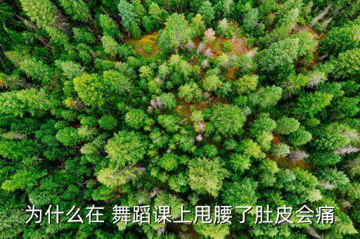 为什么在 舞蹈课上甩腰了肚皮会痛