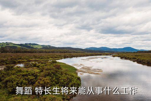  舞蹈 特长生将来能从事什么工作