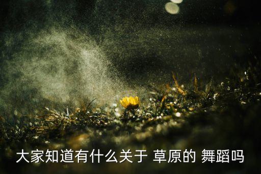 舞蹈那草原上,蒙古族民间舞蹈我是草原痴情的郎走红