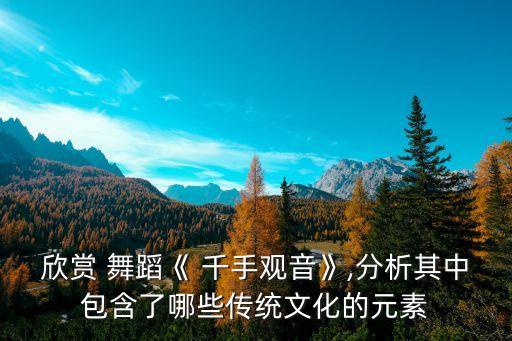 千手观音是什么舞蹈,张继刚:欣赏舞蹈仅用艺术眼睛而非心