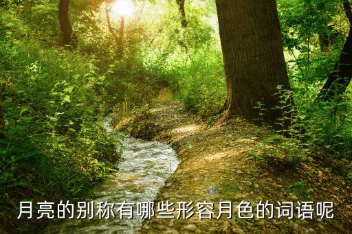月亮的别称有哪些形容月色的词语呢