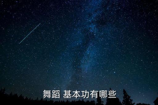 舞蹈基本功感受,舞蹈基本功:让美充满质感