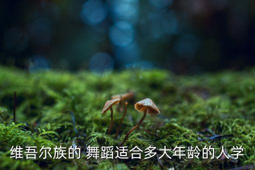 维吾尔族的 舞蹈适合多大年龄的人学