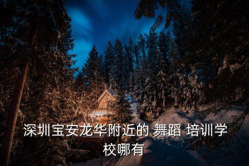 深圳办理舞蹈培训,推南山爱跳舞舞种多不怕你跳得累