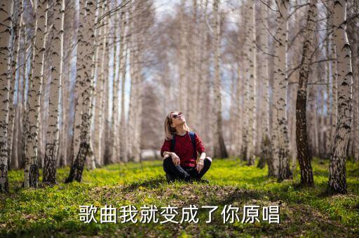 歌曲我就变成了你原唱