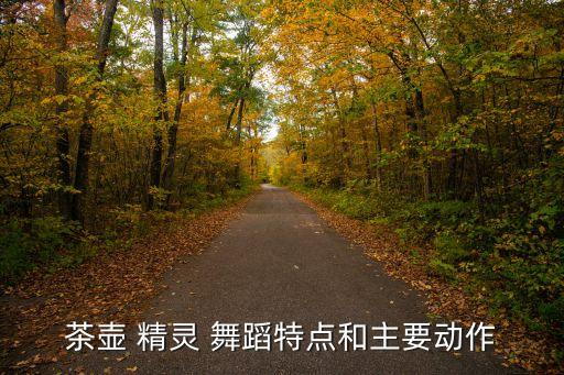 茶壶 精灵 舞蹈特点和主要动作