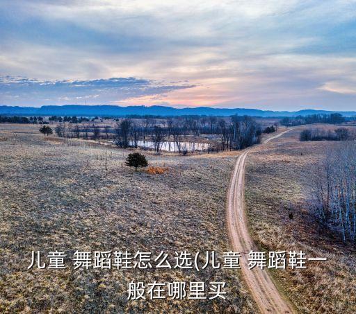 儿童 舞蹈鞋怎么选(儿童 舞蹈鞋一般在哪里买