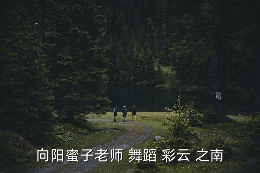向阳蜜子老师 舞蹈 彩云 之南