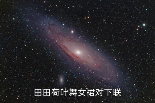 田田荷叶舞女裙对下联