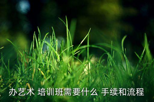 舞蹈培训班手续,办培训机构复杂手续需经过哪些部门?