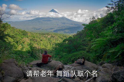 请帮老年 舞蹈队取个名