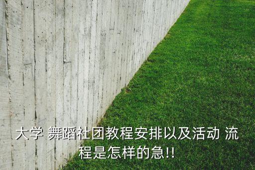 舞蹈培训流程,舞蹈培训需要办理营业执照有哪些?