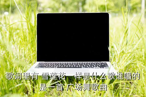 歌词里有 雪莲花一样是什么歌谁唱的是一首 广场舞歌曲