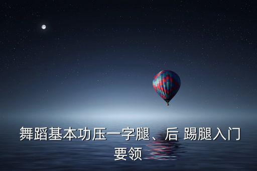 舞蹈把杆踢腿动作视频教程,舞蹈基本功是压腿动作要做到标准