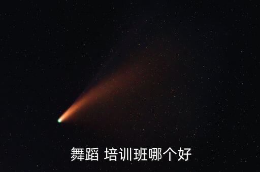  舞蹈 培训班哪个好