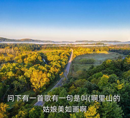 问下有一首歌有一句是叫(啊里山的 姑娘美如画啊