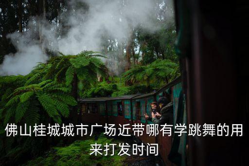 佛山桂城城市广场近带哪有学跳舞的用来打发时间