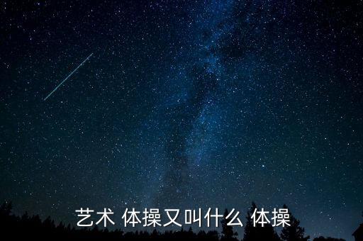  艺术 体操又叫什么 体操