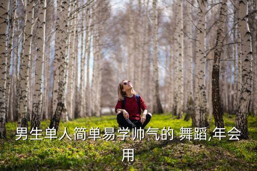 男生单人简单易学帅气的 舞蹈,年会用
