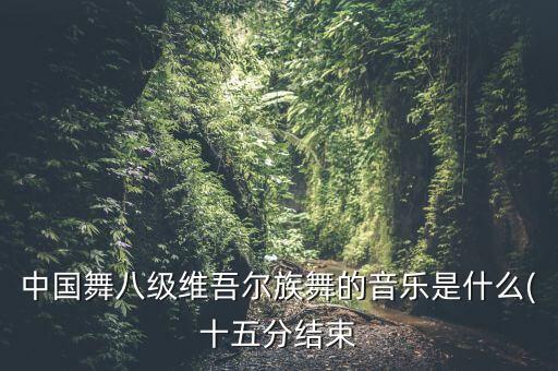 中国舞八级维吾尔族舞的音乐是什么(十五分结束