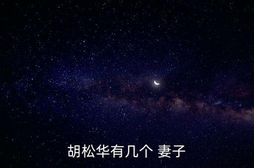 胡松华有几个 妻子