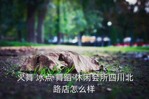  火舞 冰点 舞蹈 休闲会所四川北路店怎么样