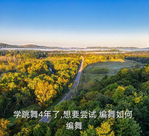 学跳舞4年了,想要尝试 编舞如何 编舞