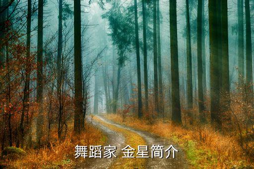 舞蹈家 金星简介