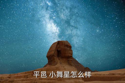 平邑 小舞星怎么样