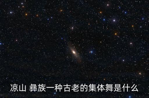 舞蹈彝族群舞女,中国凉山彝族达舞是劳动中创造舞蹈