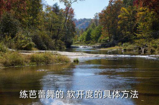 舞蹈练软开的方法,前后桥柔软练习有助提高身体素质