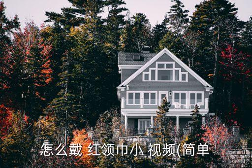 怎么戴 红领巾小 视频(简单