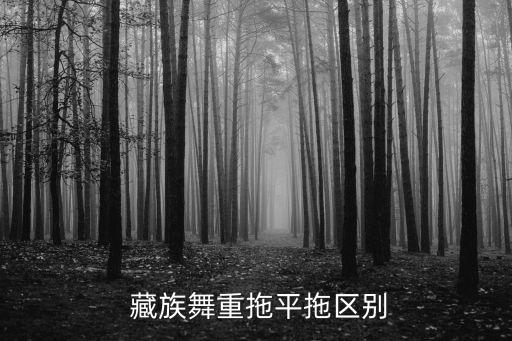  藏族舞重拖平拖区别