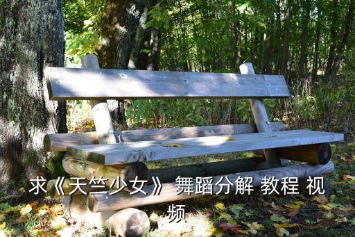 求《天竺少女》 舞蹈分解 教程 视频
