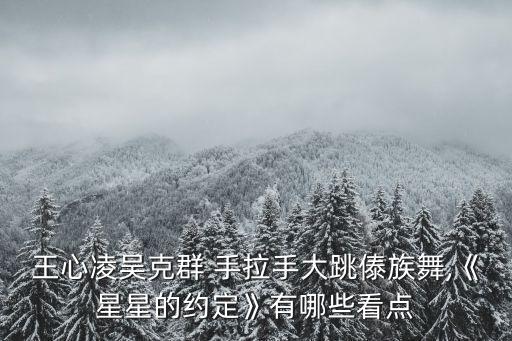 王心凌吴克群 手拉手大跳傣族舞,《星星的约定》有哪些看点