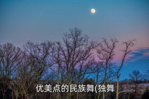  优美点的民族舞(独舞