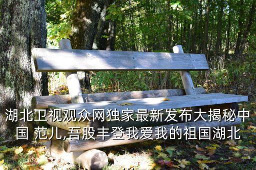 湖北卫视观众网独家最新发布大揭秘中国 范儿,吾股丰登我爱我的祖国湖北...