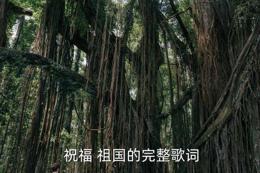  祝福 祖国的完整歌词