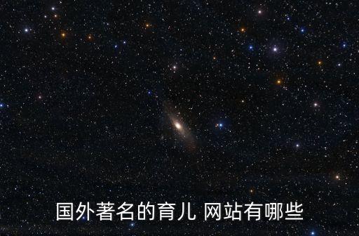 国外著名的育儿 网站有哪些