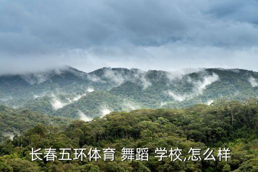  长春五环体育 舞蹈 学校,怎么样