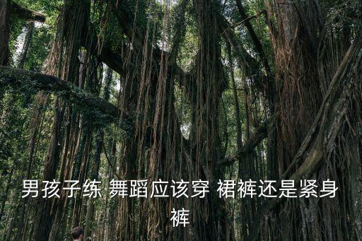 男孩子练 舞蹈应该穿 裙裤还是紧身裤
