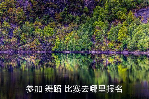 参加 舞蹈 比赛去哪里报名