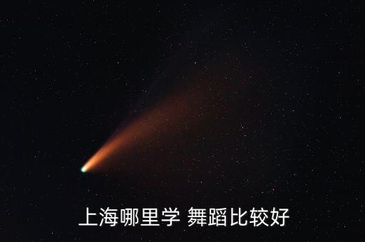  上海哪里学 舞蹈比较好