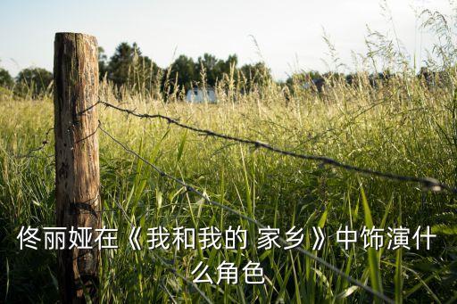 佟丽娅在《我和我的 家乡》中饰演什么角色
