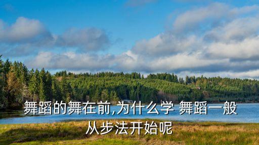  舞蹈的舞在前,为什么学 舞蹈一般从步法开始呢