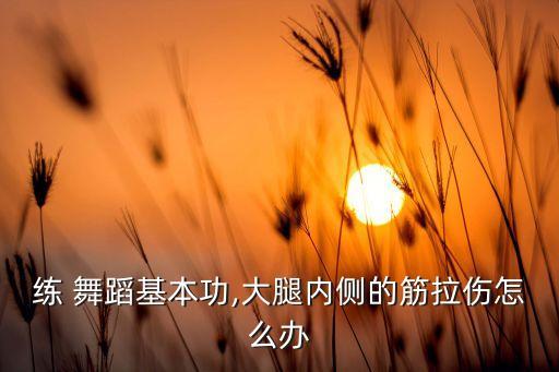 孩子练舞蹈腿疼怎么办,想软就要忍着疼!学舞蹈不怕疼