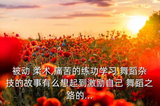 柔术舞蹈,柔术小将张雨思表演双人舞