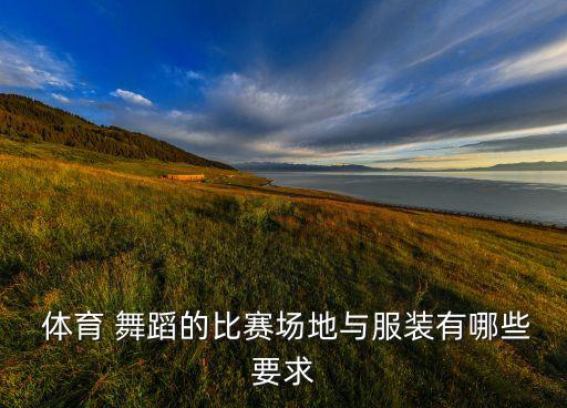 体育舞蹈教学设施