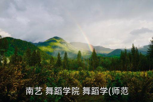 南艺舞蹈,舞蹈专业对考生的影响
